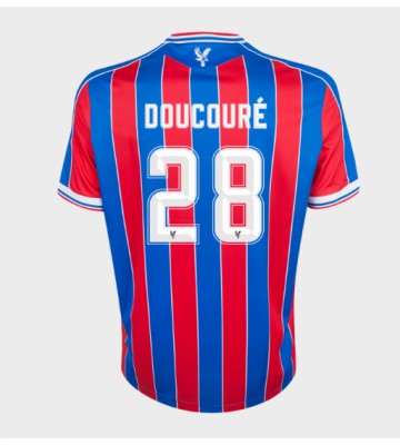 Lacne Muži Futbalové dres Crystal Palace Cheick Doucoure #28 2025-26 Krátky Rukáv - Domáci